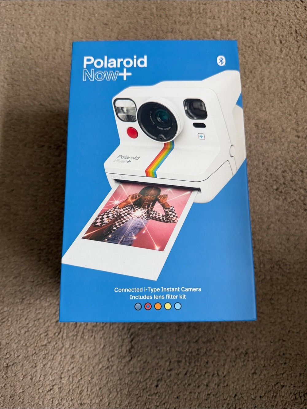Polaroid Now+ Plus plus instant camera with lens filter kit